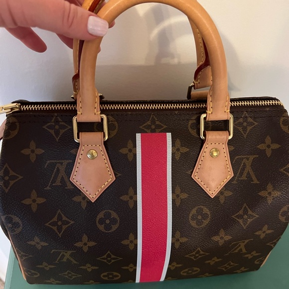 Louis Vuitton Speedy 25 My LV Heritage Monogram in excellent condition. - Picture 12 of 13